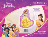 Disney Princess Beauty and The Beast Belle Max Cutout Foil Balloon, Pack of 1